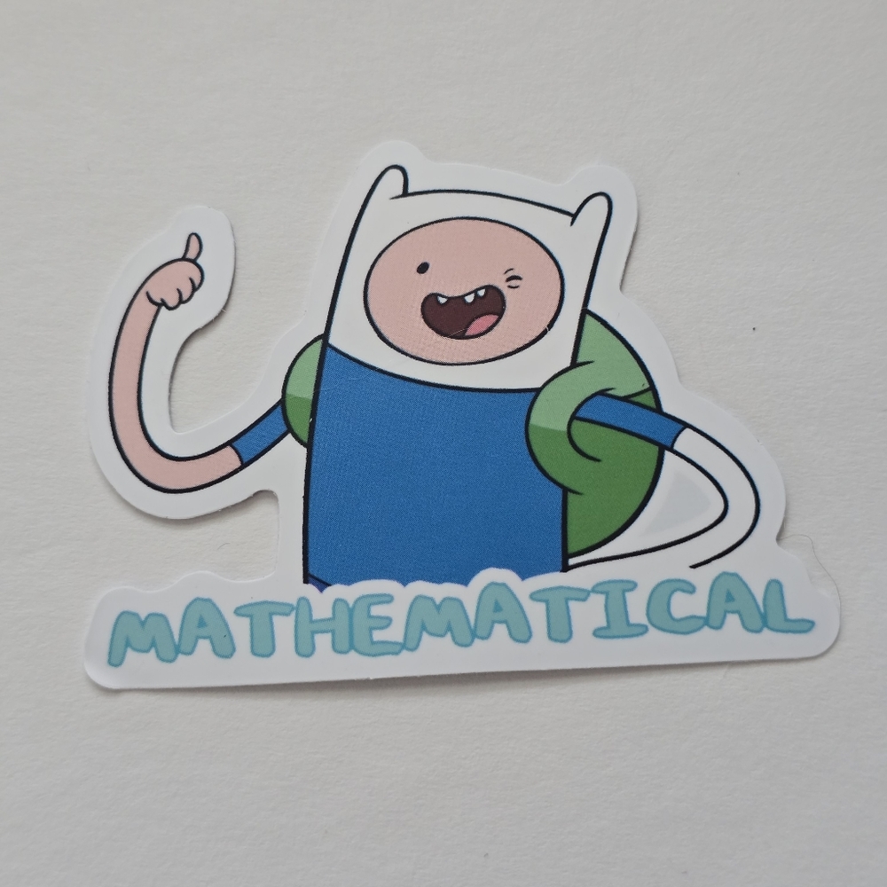 10/$10 Adventure Time Finn Sticker